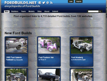 Tablet Screenshot of fordbuilds.net